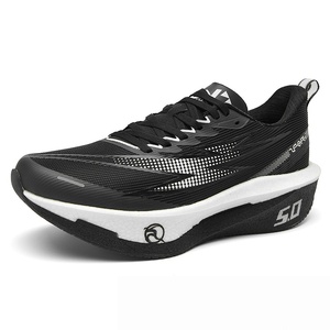 2025 New Unisex Running Shoes Breathable Lightweight <b>EVA</b> Midsole Slip Resistant Mesh Upper Rubber Outsole Lace-Up Closure for - Product Image 3