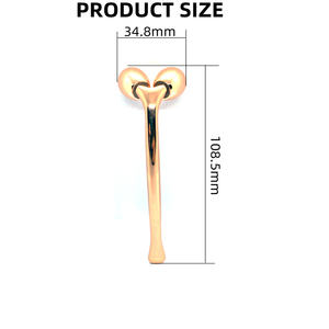 China Factory's New Y Shape 3D Face Roller Masajeador Aleación de zinc Face Lift Roller para 3D Facial <span class=keywords><strong>Spoon</strong></span> Massage - Product Image 2