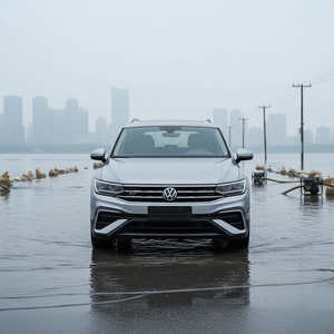 2023 per <span class=keywords><strong>Tiguan</strong></span> L SUV Usato 280 <span class=keywords><strong>TSI</strong></span> 2WD 1.4T Automatico Benzina Guida a Sinistra Pneumatici R16 Sedili in Tessuto Metallo Scuro - Product Image 2
