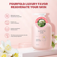 Lotion corporelle pour peau Offre Spéciale Lotion corporelle naturelle florale de jasmin Lotion corporelle hydratante à l'extrait de plantes Lotion blanchissante pour la peau noire