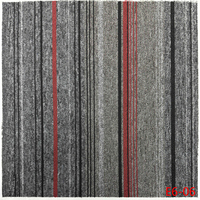 Dalles de moquette de luxe haute qualité 100% PP, antidérapantes, résistantes aux taches, adaptées aux animaux domestiques, à poils ras, extra épaisses, 50x50cm, pour la maison et le bureau