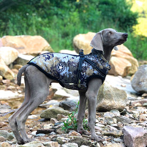 अनुकूलन पालतू परिधान गर्म डिजाइनर बिल्ली के कपड़े विक्रेता विंडप्रूफ फैशन जैकेट लोगो वेस्ट शीतकालीन छलावरण कुत्ता ट्रेंच कोट - Product Image 3