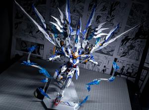 Figurine <span class=keywords><strong>mecha</strong></span> à assembler, ornement, cadeau DIY pour hommes - Product Image 4