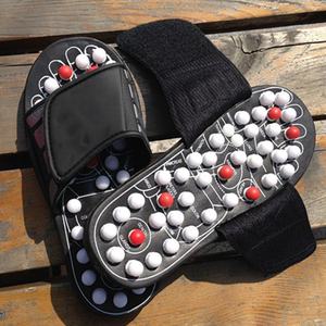 Suministro directo de fábrica, zapatillas de masaje de salud con puntos giratorios, zapatos de terapia de pies de acupuntura, productos de masaje al por mayor - Product Image 2