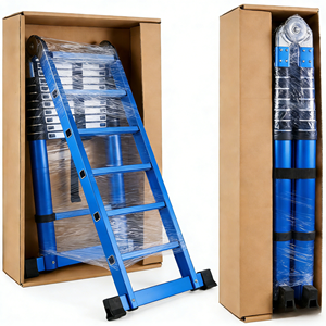 Échelle télescopique pliable multifonctionnelle pour la maison et les chantiers, vente en gros d'usine - Product Image 3