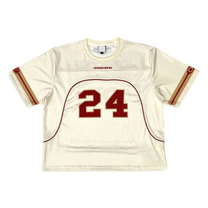 Camiseta de Fútbol Personalizada con Estampado Digital, Transpirable, Talla Grande, Malla, para Fanáticos del Fútbol Americano - Product Image 2