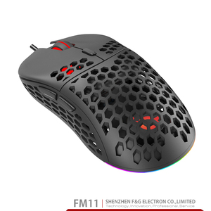 Mouse <span class=keywords><strong>Gaming</strong></span> RGB Ultra Ringan dengan Lubang - Product Image 2