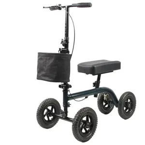 轻型可调转向膝助行器用于断腿膝助行器踏板车用于断脚医用膝助行器拐杖