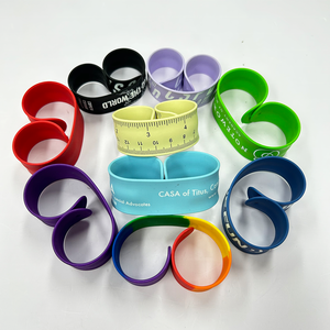 Tingkatkan Merek atau Acara Anda Bungkus Pergelangan Tangan Dalam Gelang Slap PVC Kustom Jepret - Product Image 5