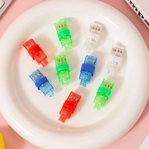 Led Finger Light Colorful <b>Illuminated</b> Ring Light For Party Toy Plastic Material - Product Image 3