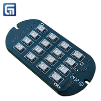 Carte de contrôle LED RGB 12V personnalisable, assemblage PCBA pour système d'éclairage intelligent IoT - FR-4 certifié