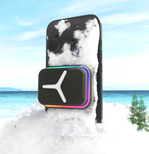 Ventilateur de refroidissement portable magnétique pour téléphone portable et <span class=keywords><strong>tablette</strong></span> avec lumière RVB - Product Image 6