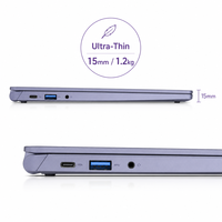 Ordinateur portable OEM 14,1 pouces Windows 11, écran IPS 1080P à bord fin, fin et léger, idéal pour le travail professionnel en entreprise