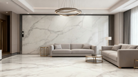 Pierre Céramique Sinterisée Calacatta - Design Moderne pour Murs de Salle de Bain, Espaces Extérieurs, Salles à Manger dans les Hôtels et Résidences de Luxe