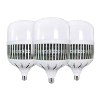 Ampoule LED haute puissance E27 avec dissipation thermique par ailettes en aluminium 50W/100W, ampoule d'éclairage industriel pour entrepôt et usine