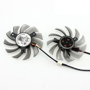 FS1280-S2153A 12โวลต์0.16A 75มิลลิเมตรเส้นผ่าศูนย์กลาง39*40มิลลิเมตรรูสำหรับ GT240 <span class=keywords><strong>GTX460</strong></span> 560 430 440 440กราฟิกการ์ด - Product Image 1