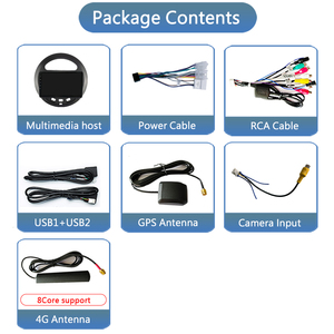 Android 13 đài phát thanh xe cho geely Panda gleagle GX2 LC kandi 2009 2016 Navigation GPS DSP Carplay Wifi đa phương tiện Máy nghe nhạc - Product Image 2