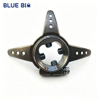 Conector Protésico de Acero Inoxidable y Titanio 4P41-SS/4P41-Ti Hembra de Tres Mandíbulas para Uso a Largo Plazo