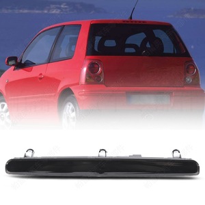 Feu Stop Supérieur Pareo pour Volkswagen T5 2003-15, Lupo 1999-06, Seat Arosa 1999-04, ABS Noir, Fixation Vitre - Product Image 4