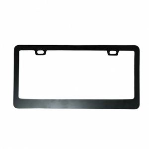 Marco de Matrícula Negro Simple Personalizado con Logotipo, Venta al por Mayor de Fábrica, para Hombres y Mujeres, Piezas de Automóviles Generales - Product Image 1