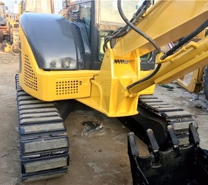 Excavadora hidráulica sobre orugas Komatsu PC55 usada en buenas condiciones Bomba de motor japonesa original y motor incluido Modelo 2018 - Product Image 4