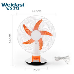 16 Inch 3-Tốc Độ 6V AC/DC Năng Lượng Mặt Trời Bàn Fan Có Thể Sạc Lại Nhựa Bảng Fan LED Ánh Sáng 3 Tốc Độ Gió Có Thể Sạc Lại Fan Với Năng Lượng Mặt Trời Bảng Điều Khiển - Product Image 5