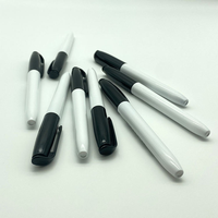 Ensemble de stylos marqueurs permanents pour tissu à pointe fine non toxiques avec logo personnalisé, vente en gros, marqueurs textiles lavables pour bricolage