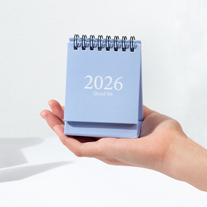 Leer para enviar 2026 Mini Calendario de escritorio de papel espiral - Product Image 2
