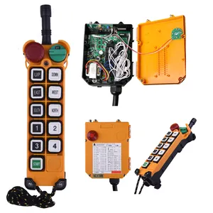 Telecontrol F24-10S mando a distancia para grúa hiab 10, botón de velocidad único VHF 18-65V y 65-440V