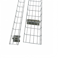 Bandeja de cable de malla de alambre de acero al carbono galvanizado Tengxiang TX-R55 para uso industrial, soporte de gabinetes, comunicación y ingeniería eléctrica