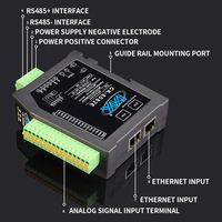 Módulo de Entrada Analógica de Alta Precisión de 24 bits, 8 Canales, 4-20 mA, Módulo Modbus Io para PLC