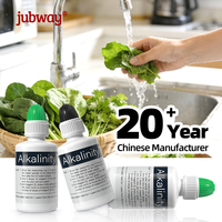 Kit de test d'alcalinité Jubway B17-30, 2 flacons de 30 ml, réactifs pour le traitement des eaux usées en aquaculture piscicole, analyse de la qualité de l'eau