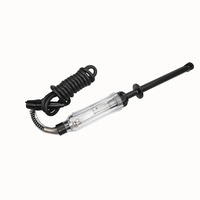 Sonde de test lumineuse à crochet 6-24V, testeur de circuit automobile, sonde de puissance à perforation de fil, outil de diagnostic Kulaipu KLP850102B, cordon de 59 pouces