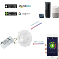 JIUAN OXS-ZND2740FK04 Smart TUYA WIFI Pengontrol Pencahayaan Nirkabel LED Driver Peredupan Penyesuaian CCT 41W Garansi 5 Tahun 2 Kanal