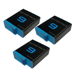 Chargeur de batterie HOSHI pour GoPro original, <span class=keywords><strong>Hero</strong></span> <span class=keywords><strong>9</strong></span>, batterie noire, 1800mAh, accessoires - Product Image 1