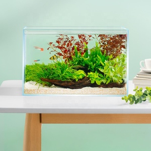 Vente en gros personnalisable ultra blanc Rectangle/carré <span class=keywords><strong>Aquarium</strong></span> de réservoir de poissons avec grand cristal pour l'utilisation de l'eau - Product Image 5