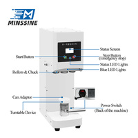 Machine de scellage automatique électrique à impulsions Minssine pour canettes de bière en aluminium avec 220V