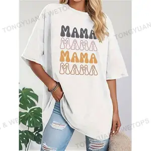 Op Maat Gemaakte Kleding Print Grafische T-Shirt Vochtafvoerend Borduurwerk T Shirts Sublimatie T-Shirts Effen Op Maat Bedrukt