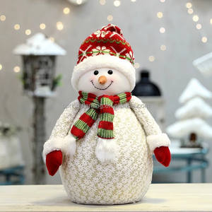 PLANTA DE PRIMAVERA Muñeco de nieve de gran tamaño y muñeco de Papá Noel Figuritas Decoraciones navideñas - Product Image 2