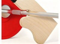 Barre de levage portable en bois robuste et antidérapante pour soulevé de terre, idéale pour la musculation à domicile et en salle de sport