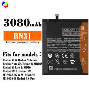 Redmi YI/Redmi Note 5A/Redmi Note 5A/Redmi Note 5A Prime/MDI6S/Redmi YI Lite/MDI6/Redmi S2/Redmi Y2/M1803E6G/M1803E6H用BN31バッテリー - Product Image 2