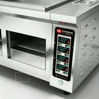 Kommerzieller Fleischpasteten-Ofen mit Großer Kapazität, Fladenbrot-Backmaschine, Elektrischer Bratofen für Chinesische Hamburger, Sesamkuchen