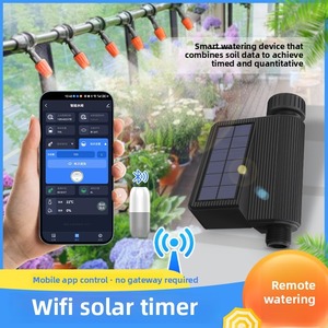 Système d'irrigation intelligent WiFi <span class=keywords><strong>Arrosage</strong></span> <span class=keywords><strong>automatique</strong></span> des plantes à énergie <span class=keywords><strong>solaire</strong></span> avec capteur d'humidité du sol - Product Image 2