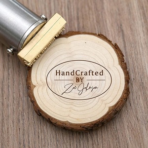 Sello de Marcado de Madera y Cuero de Alta Calidad, Molde de Latón Caliente Personalizado con Logotipo para Grabado de Marca - Product Image 5