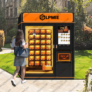 Lpmie 24 Giờ Màn Hình Quảng Cáo Máy Bán Hàng Tự Động Kết Hợp Snack Đồ Uống Thực Phẩm Máy Bán Hàng Tự Động Với Đầu Đọc Thẻ - Product Image 3