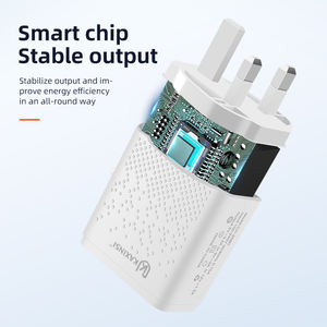 Charger <strong>UK</strong> Plug QC3.0 25W USB-A Fast Charger for iPhone Mobile Phone/tablet/PS3/<strong>PS4</strong> SCP With Type-C Cable Travel KAXINSI CH-259D - Product Image 6