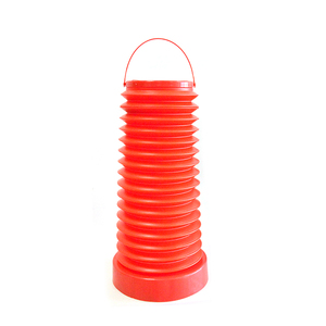 Conos de Tráfico Plegables de Seguridad SH-X059 de 41 cm, de Polipropileno, con Tapa, Portátiles - Product Image 1