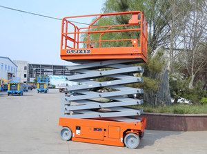 Plataforma de elevación de hombre aérea autopropulsada eléctrica de 4m-16m, mesa elevadora de tijera móvil hidráulica, núcleo de Motor de hoteles - Product Image 2