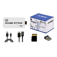 Clé de Jeu M15 PRO PLUS en Dropshipping, 64 Go 128 Go, Jeux HD 4K, Lecteur avec Manette Sans Fil Portable, Console de Jeu Vidéo Classique pour TV 2025