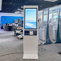 Kiosco de Autoregistro para Aeropuertos de 32 Pulgadas con Escáner de Pasaportes e Impresora de Boletos